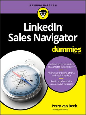 cover image of LinkedIn Sales Navigator For Dummies